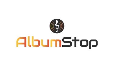 AlbumStop.com - Creative brandable domain for sale